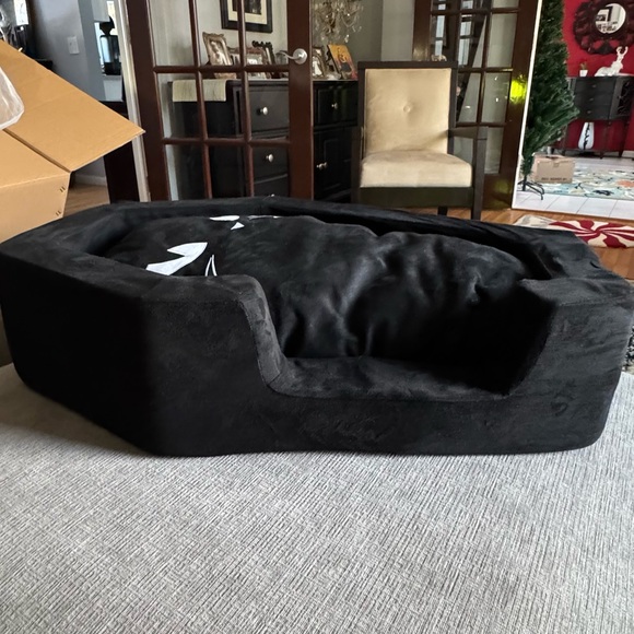 Dolls Kill x Emily the Strange Black Cat/Small Dog Coffin Bed ~20” x ~30” x ~7” - Picture 8 of 11